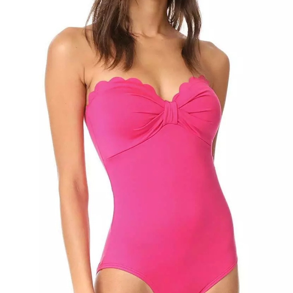 Kate Spade Pink One Piece Swimsuit Medium
